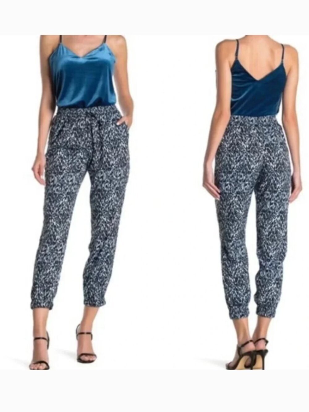 Walter Baker Celia Leopard Print Joggers Women's Size XS